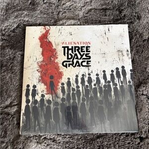 Three Days Grace "Alienation" Vinyl Album - White, Black, Red